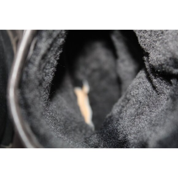 Mens Frye Engineer Boots Shearling Lined Brown Winter Sheepskin Lining Size 13 - Picture 9 of 11